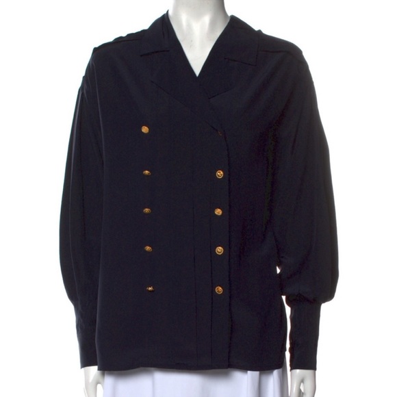 Chanel blouse size large - Picture 1 of 9